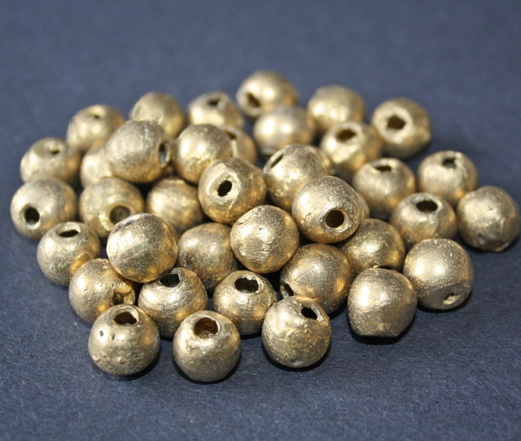 plain round beads