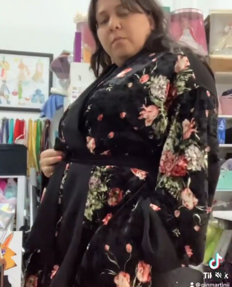 Black Velvet Robe