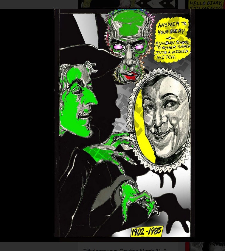Legacy of Margaret Hamilton a.k.a-Miss Almira Gulch-April 13, 2014