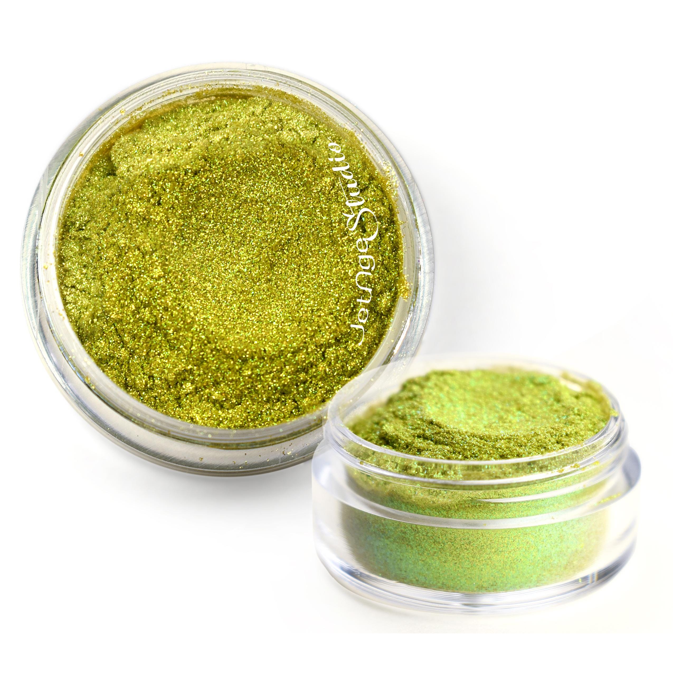 Atomic Green Jelly Chameleon Multi Chrome Powder