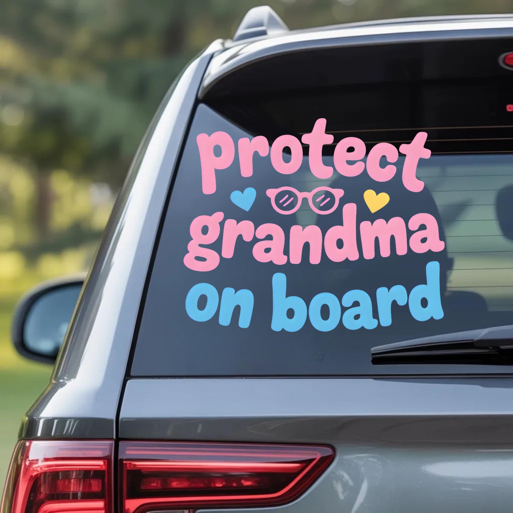 Funny baby on board car decal waterproof vinyl sticker for cars and windows