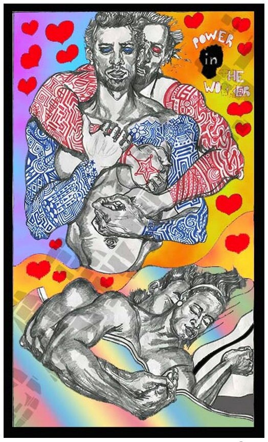 Artist Choice🎨🧑🏾‍🎨👀🏳️‍🌈✏️-Title:No Place for Banal Sentiment-Dec. 25,26, 2014