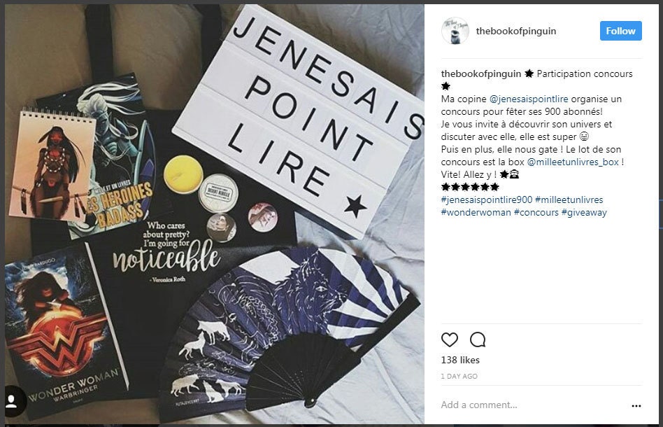 Customers share their photos on social media