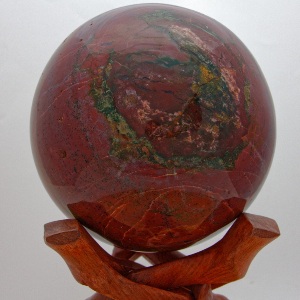 Jaspe Rouge - taille sphère