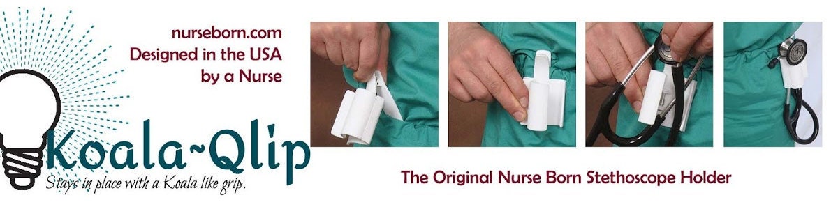 Koala~Qlip Stethoscope Holder