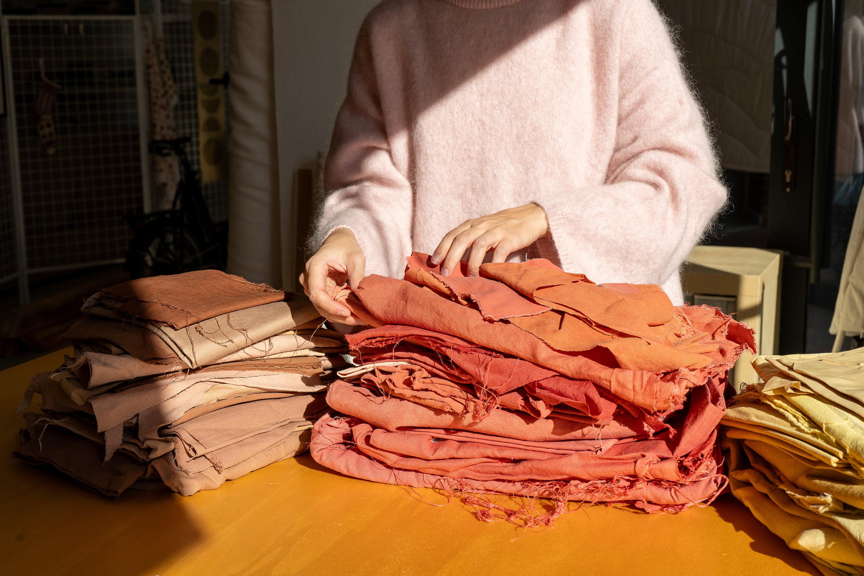 sat-su-ma studio natural dyeing natural fabrics