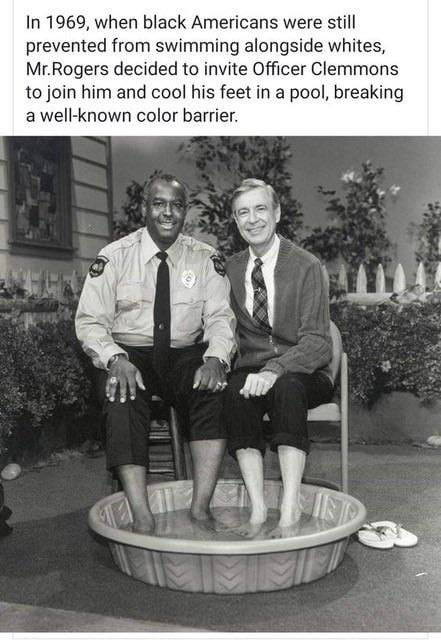 Officer Clements of Mr.Rogers Neighborhood