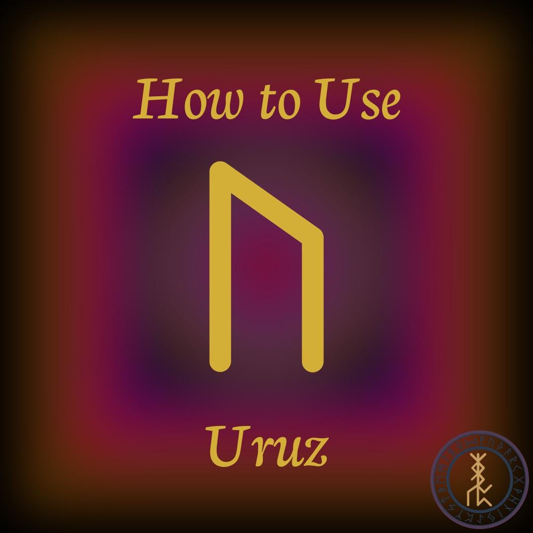 how to use uruz