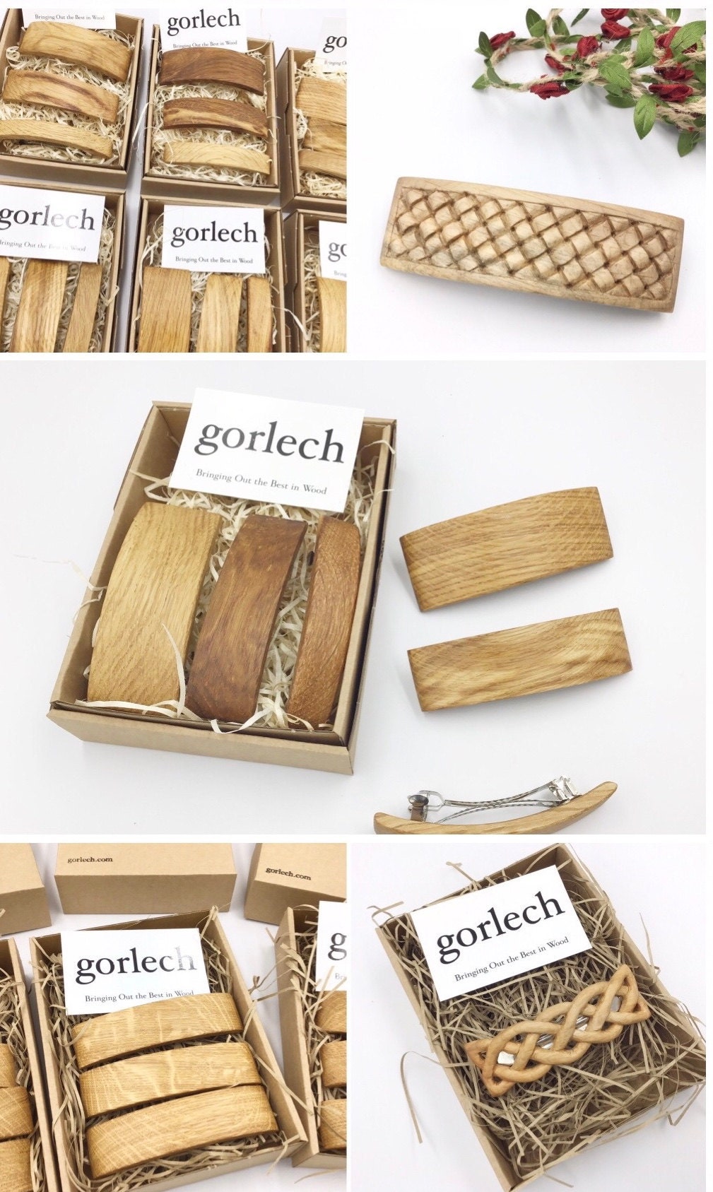 gorlech - Hair barrettes - our range of hair accessories