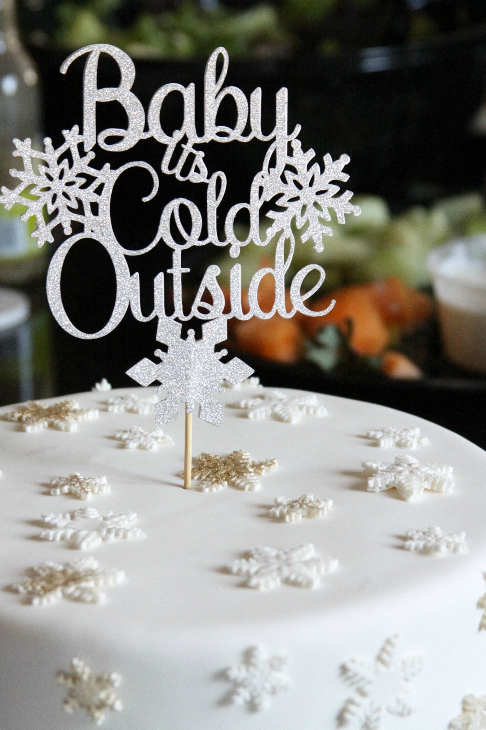 Baby Its Cold Outside Cake