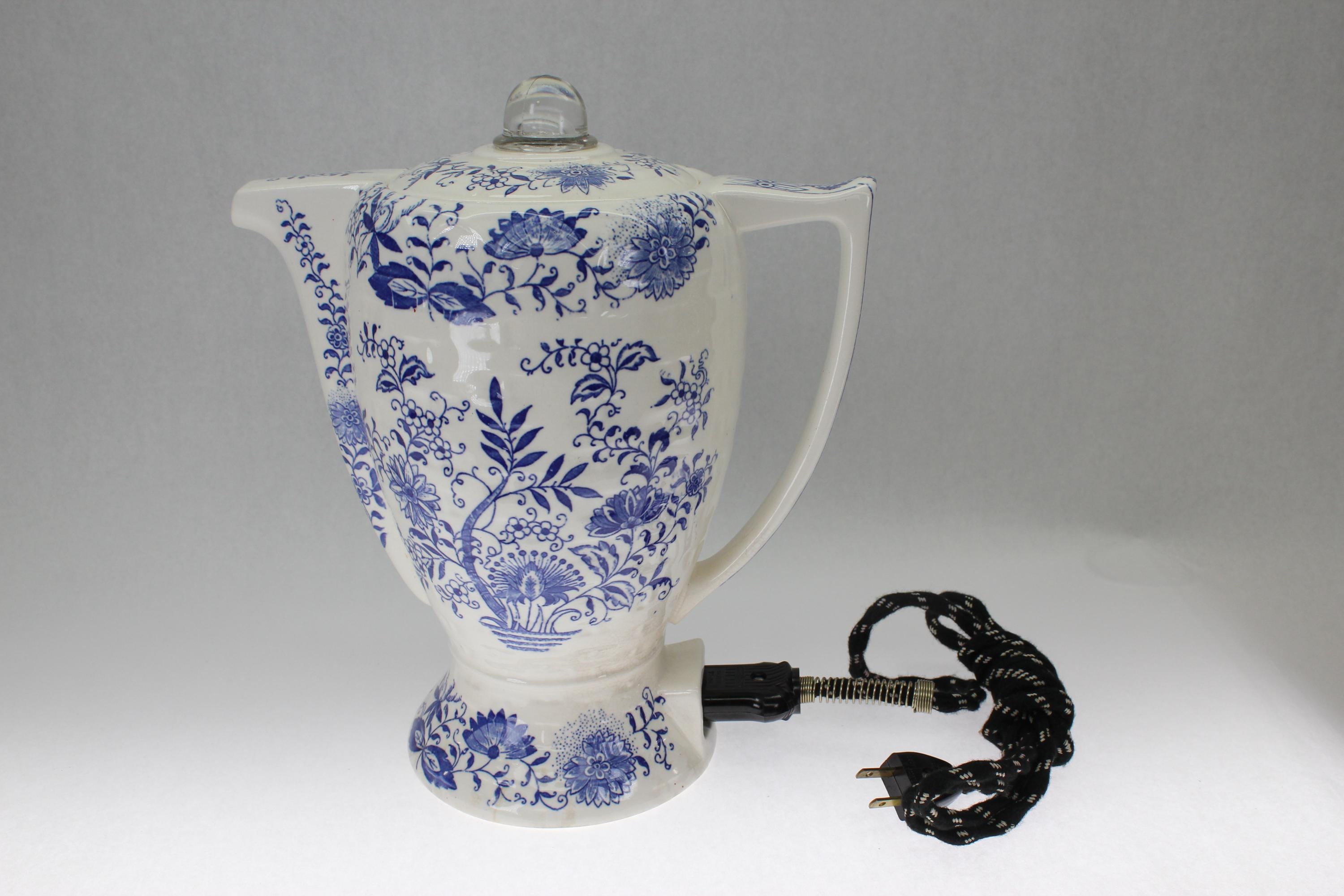 Vintage Porcelain Percolator