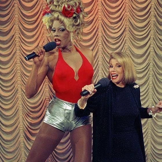 RuPaul & Joan Rivers