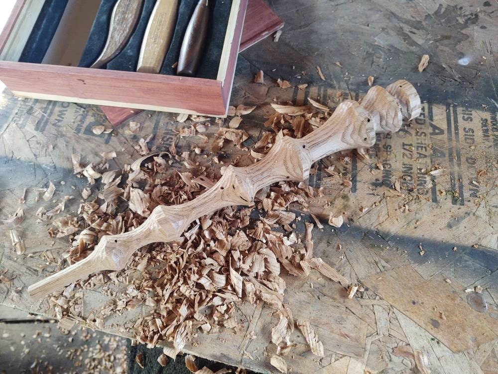Carving. Chestnut is a wonderful carving wood. And I can understand how it went extinct.