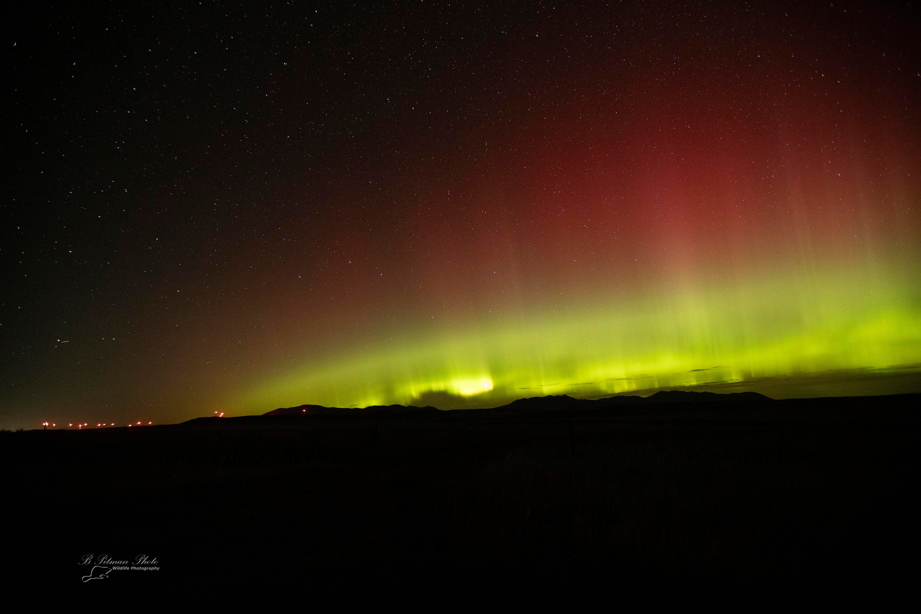 August 30th Aurora Photo, 5600K with 15 second shutter