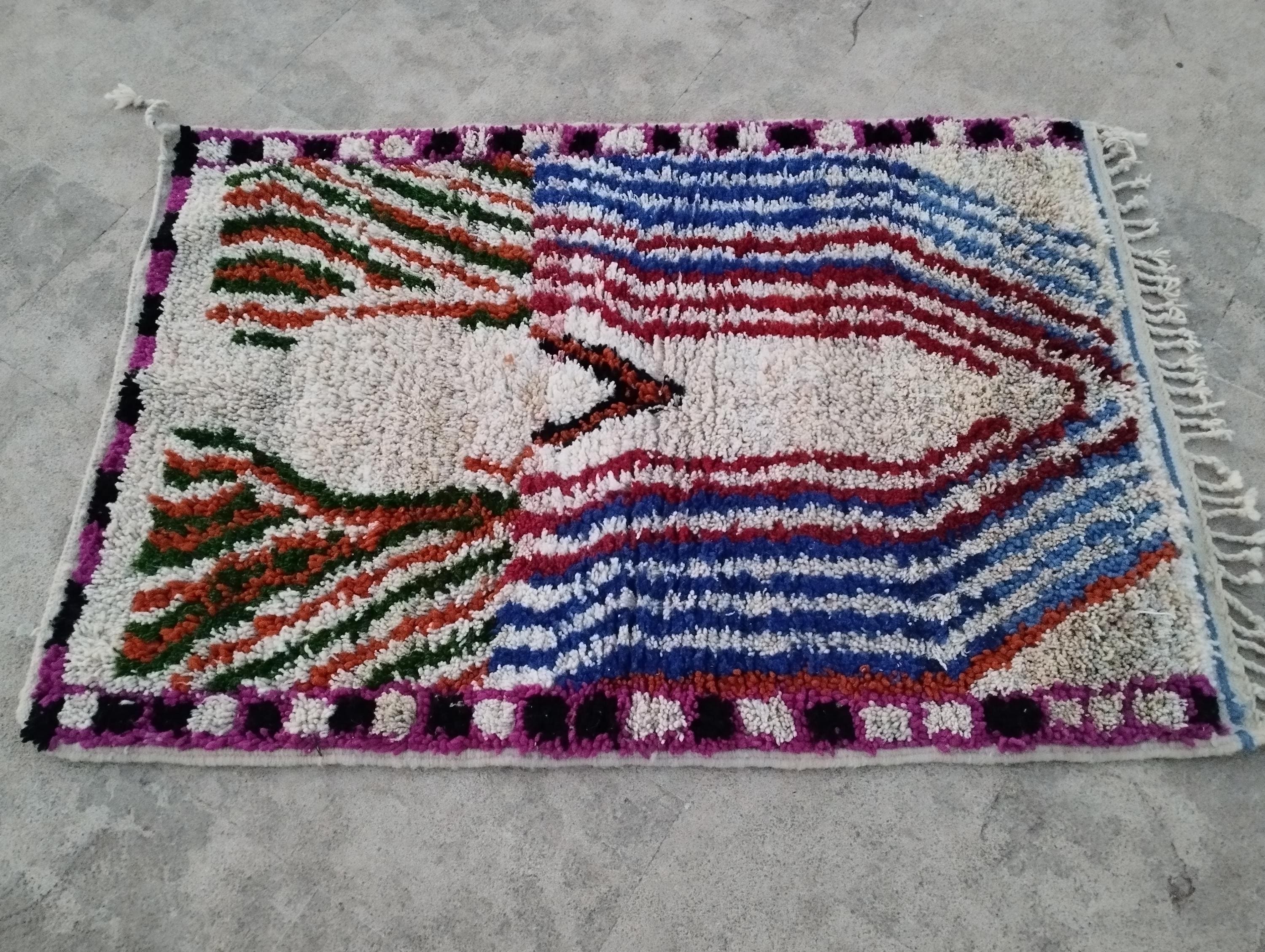 Warm Terracotta Wool Artisan Rug