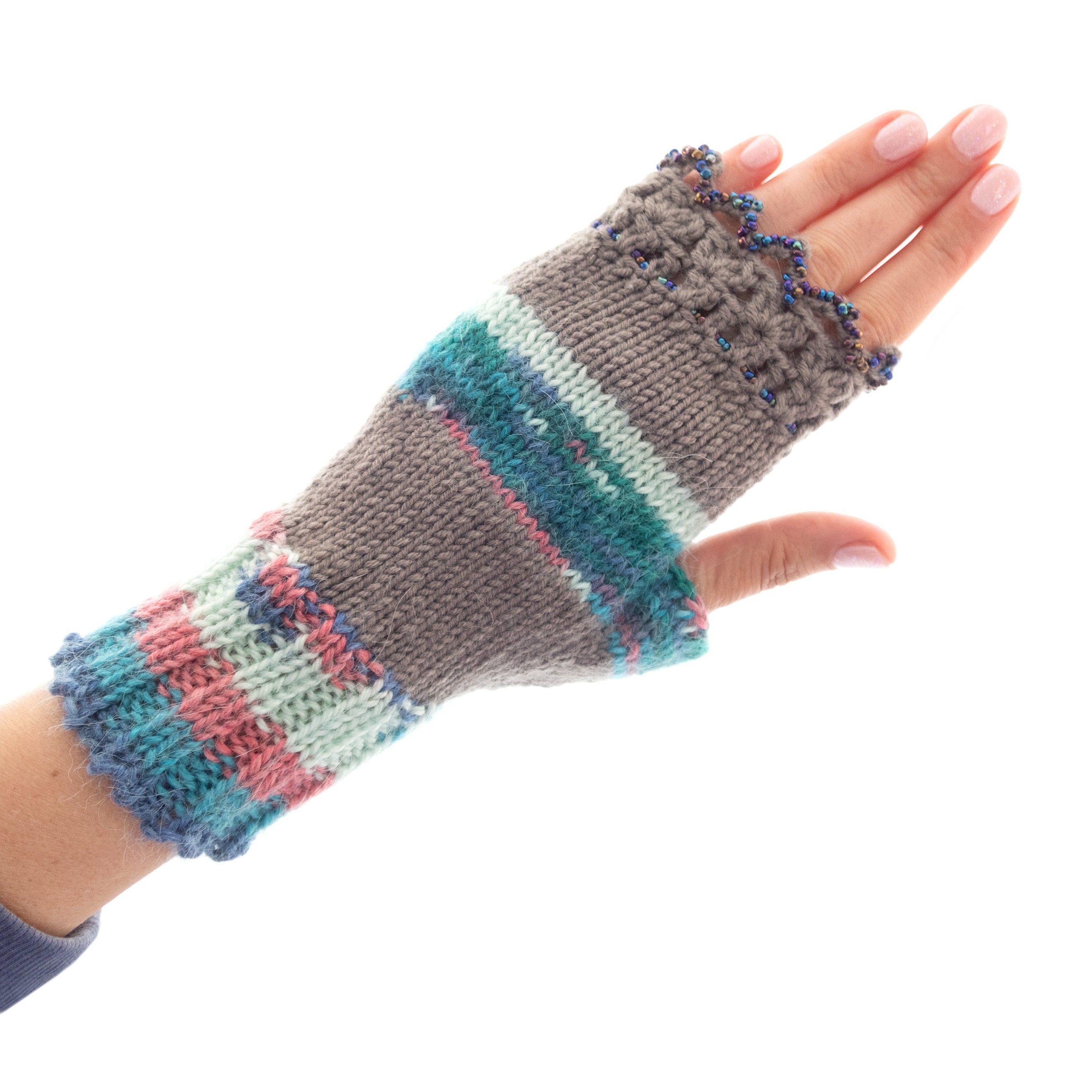 Mittens Fingerless Gloves Cashmere