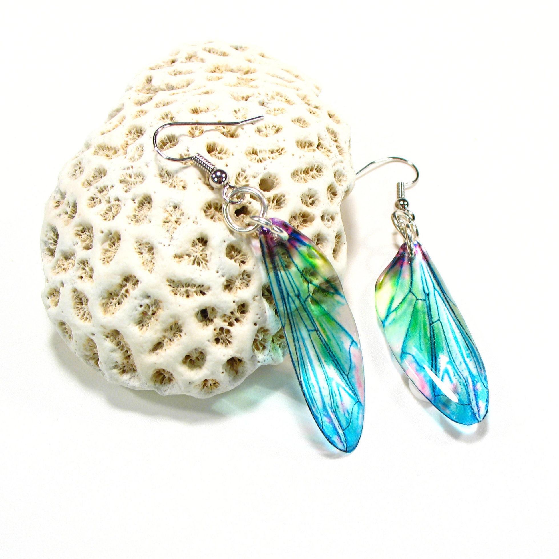 Butterfly wing earrings