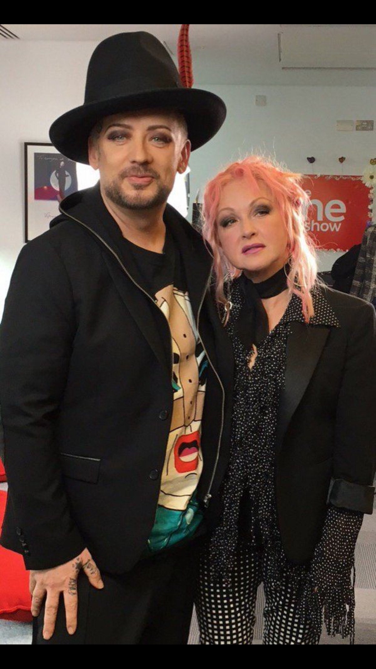 ❤️Boy George & Cyndi Lauper❤️