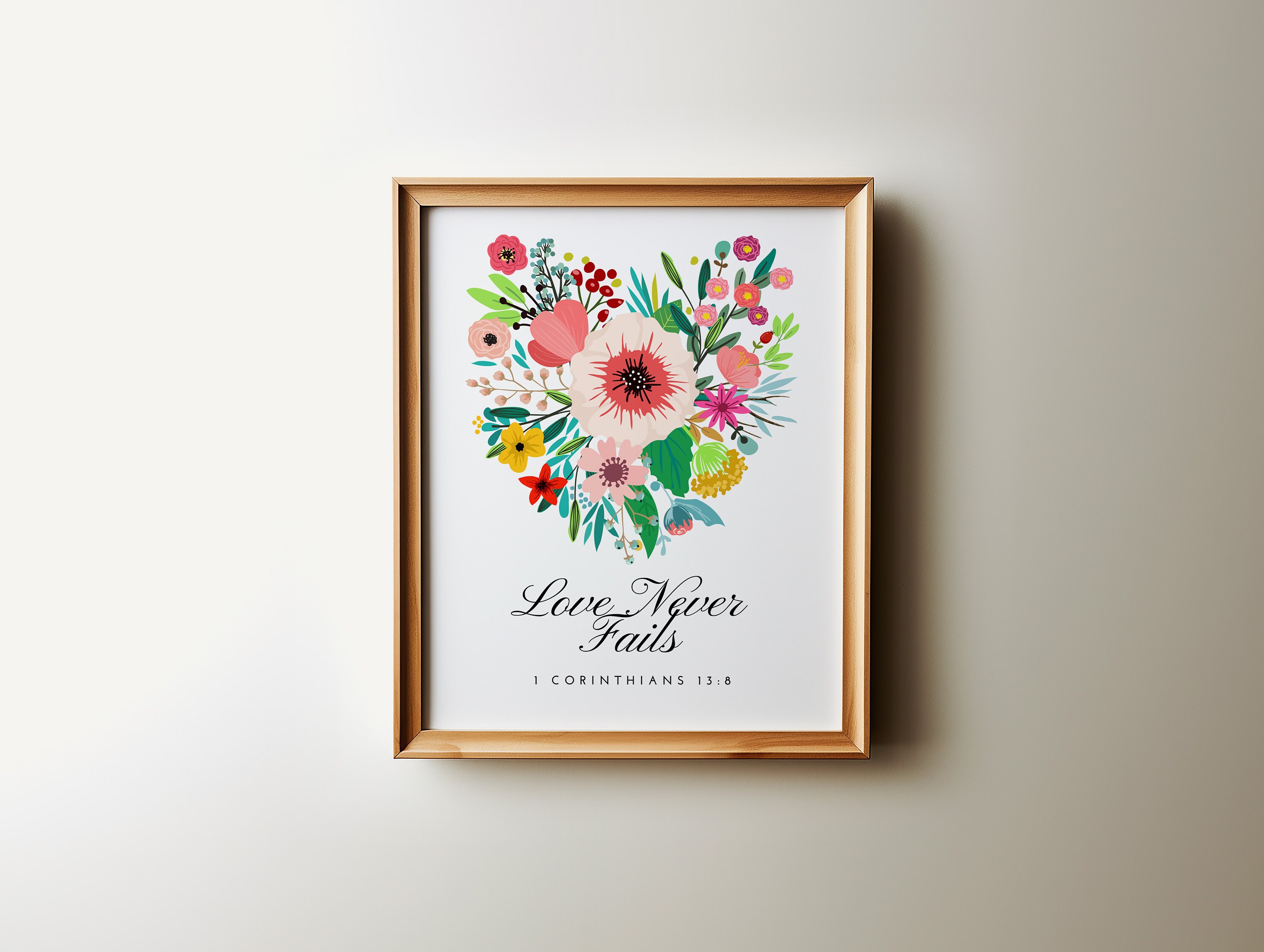 Love Never Fails Printable
