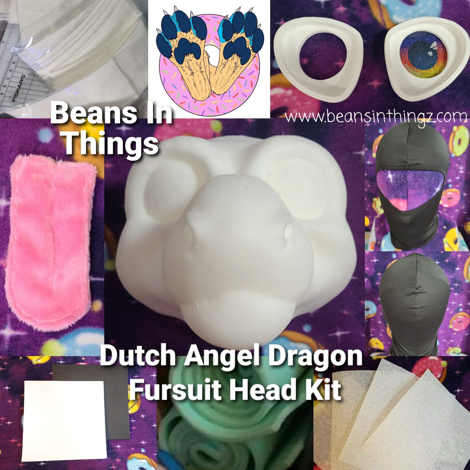 Turn around image of one of my headbase kits