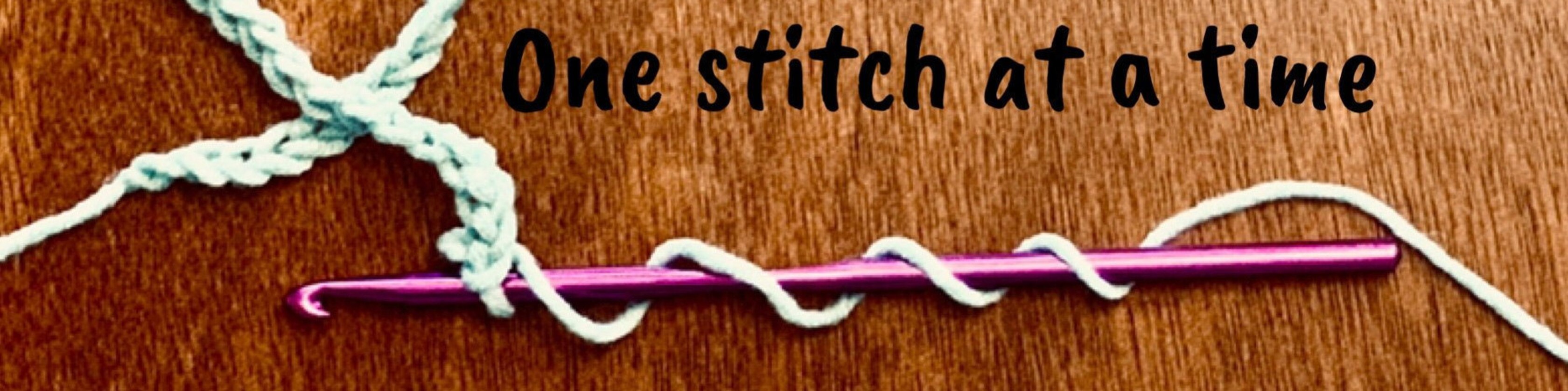 One stitch at a time by DreamInColor123 on Etsy