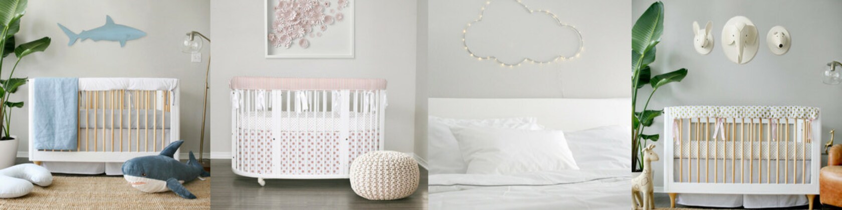 Modern Bespoke Bedding Nursery Stokke Twin King By Lublini