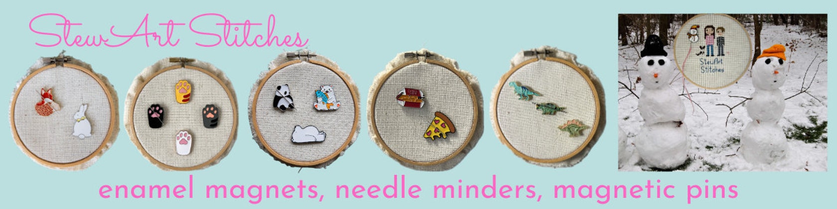 Crystal Pink Ribbon Needle Minder Magnet – The Enriched Stitch