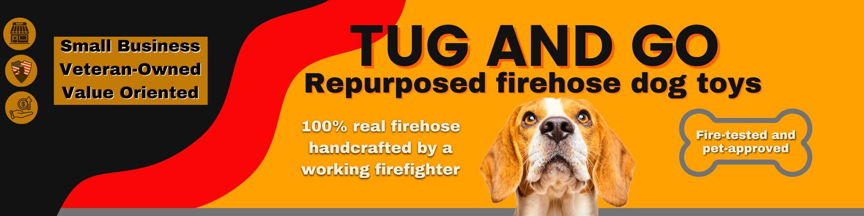 Firehose dog clearance bed