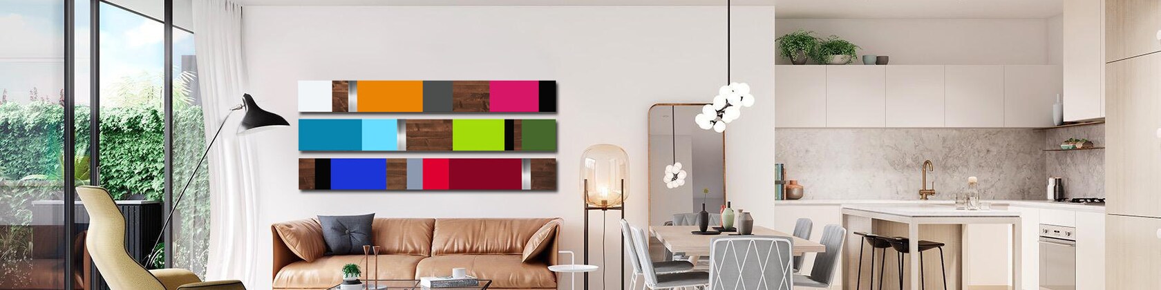 Metal Art Wood Wall Modern Home By Lauraashleywoodart