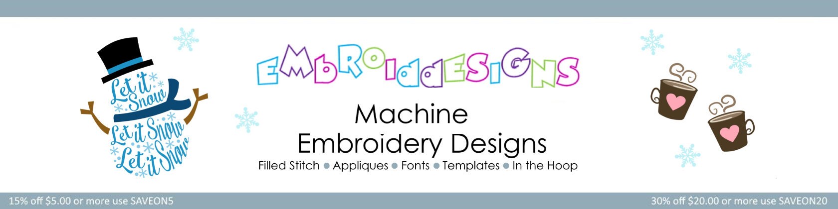 Embroidery designs by embroiddesigns on etsy