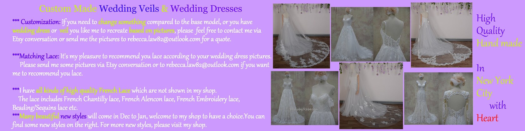 Custom Unique Wedding Dresses Wedding Veils In By Veilsbyrebecca