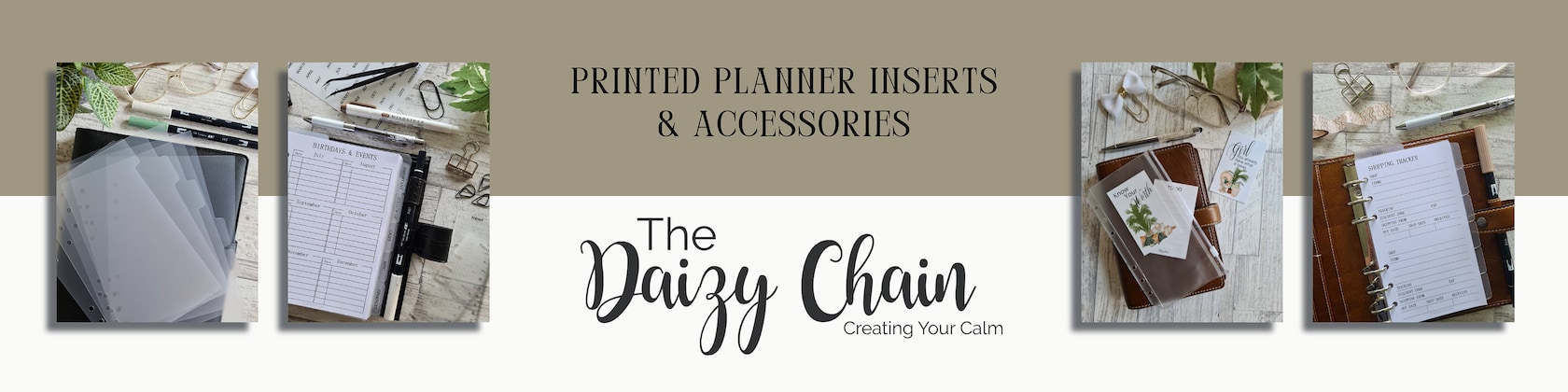 A5 2024 Monthly Planner Inserts - The Daizy Chain