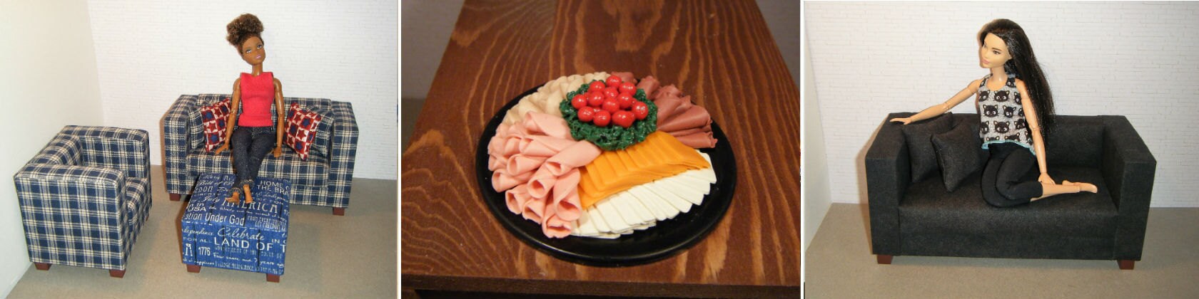 1:6 scale furniture food and home goods by MinInteriors on Etsy