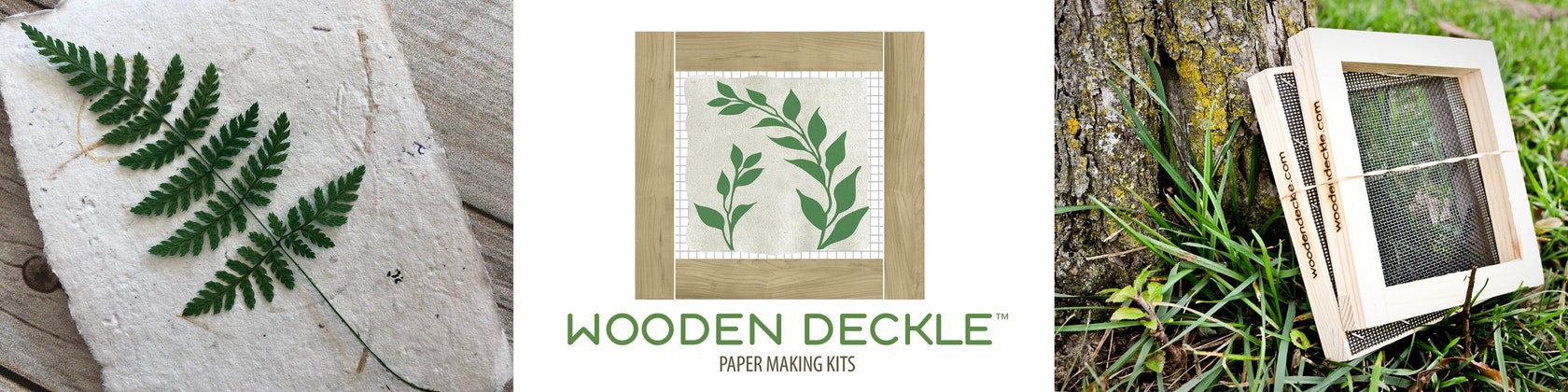 Papermaking Kits, Outdoor Learning, Handmade Bookmark, Recycled Paper,  Montessori Materials, Sustainable Gifts 