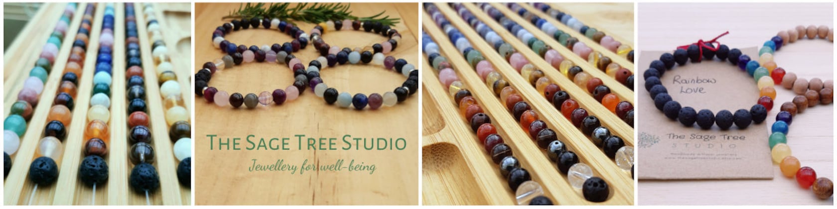 Stone circle studio chakra deals bracelet