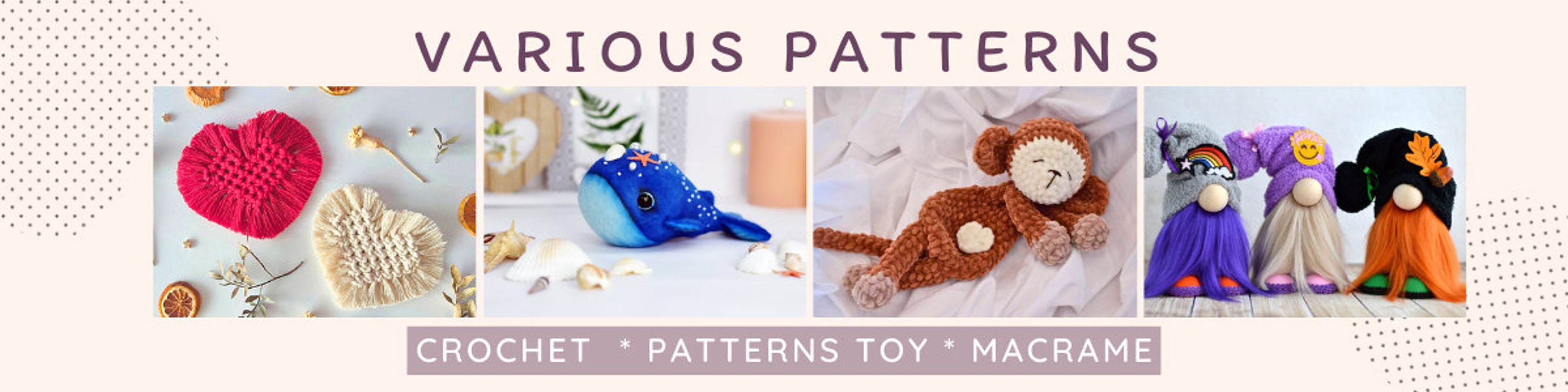 VariousPatterns Etsy UK