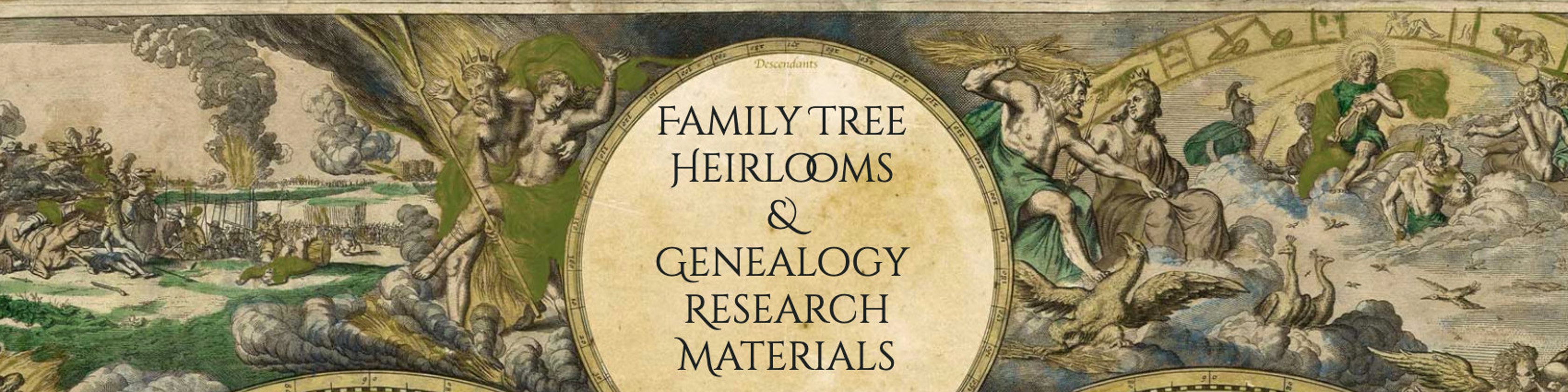 Antique-style family trees & genealogy by HouseElvesAnonymous