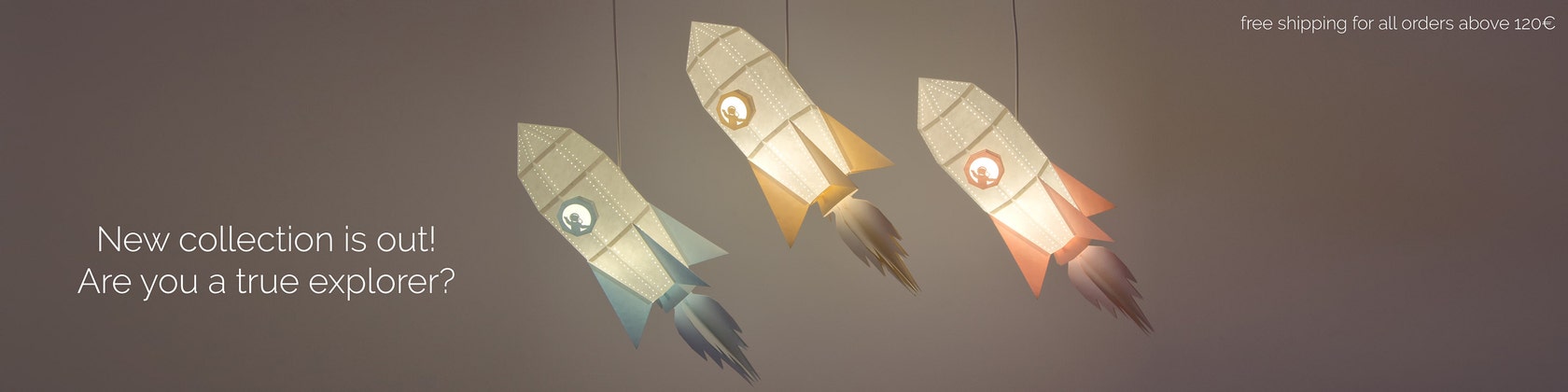 Original Diy Papercraft Lamps Made In Portugal Von Owlpaperlamps