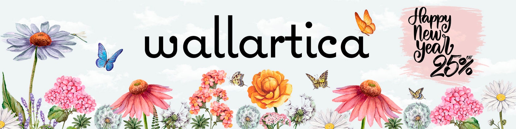 Glamorous Removable Peel N Stick Wallpaper Wall By Wallartica