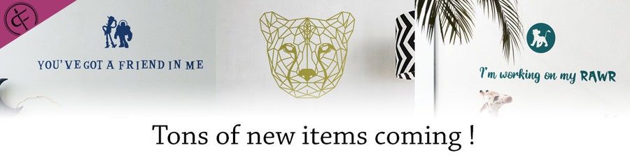 Oh my Wall Happy Fun and Easy decorating by ThePatternsFactory