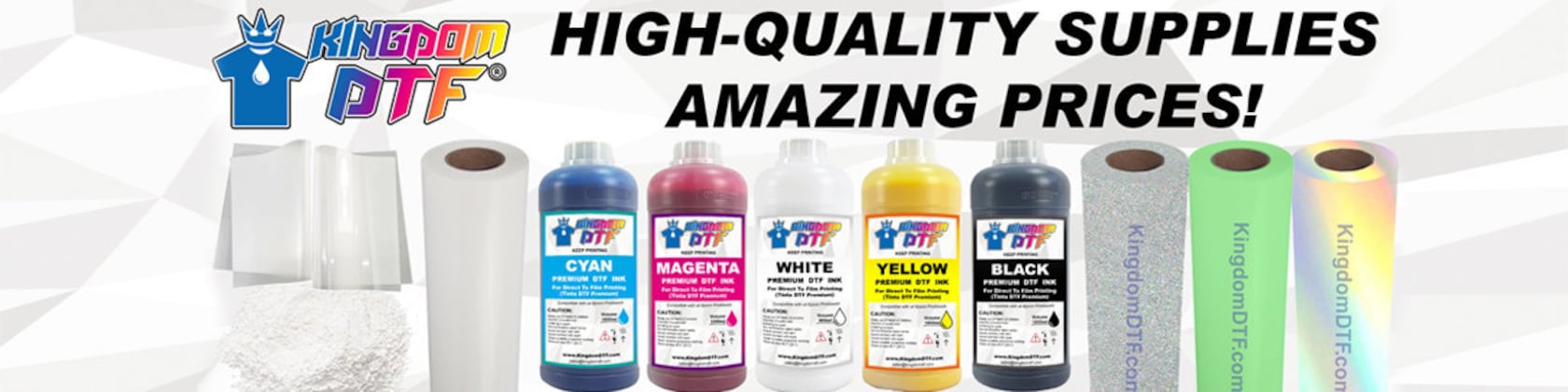DTF Ink in Canada, DTF Supplies & Materials