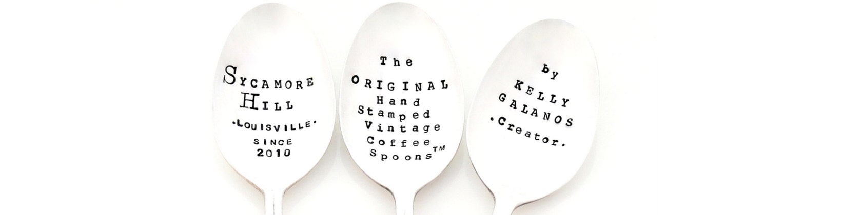 The Original Hand Stamped Vintage Spoons Von Sycamorehill Auf Etsy