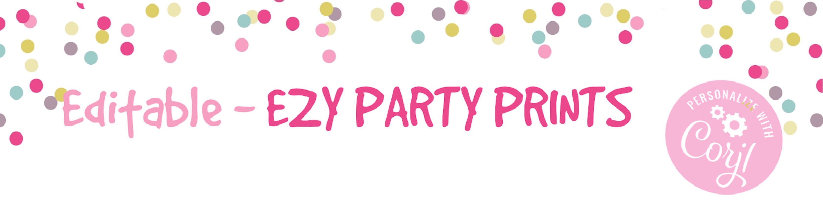 EzyPartyPrints | Etsy