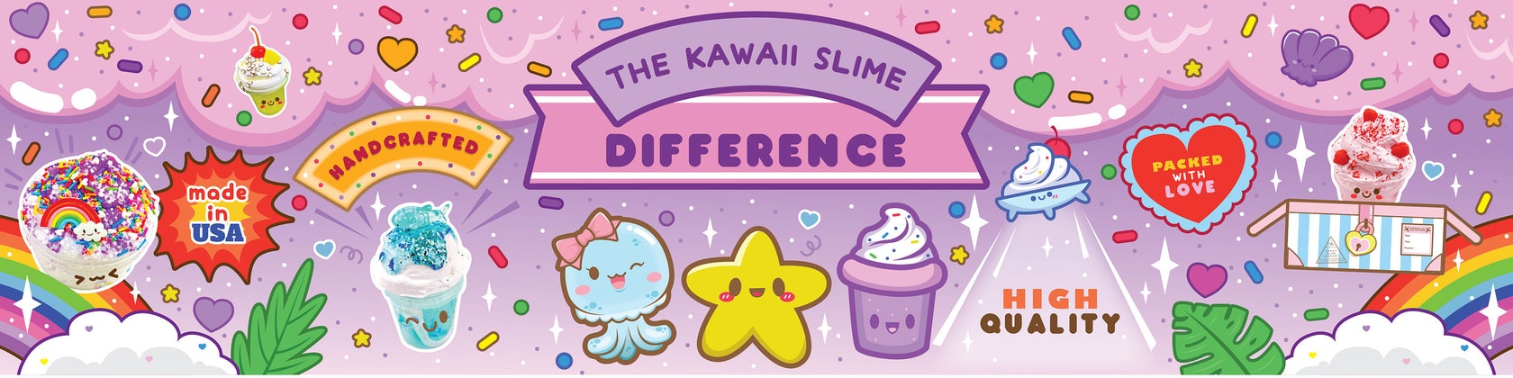 Kawaii Slime Don't Feed the Unicorns Butter Kawaii Slime