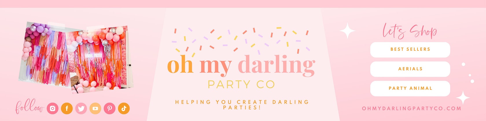 Barbie Fringe Backdrop – Oh My Darling Party Co