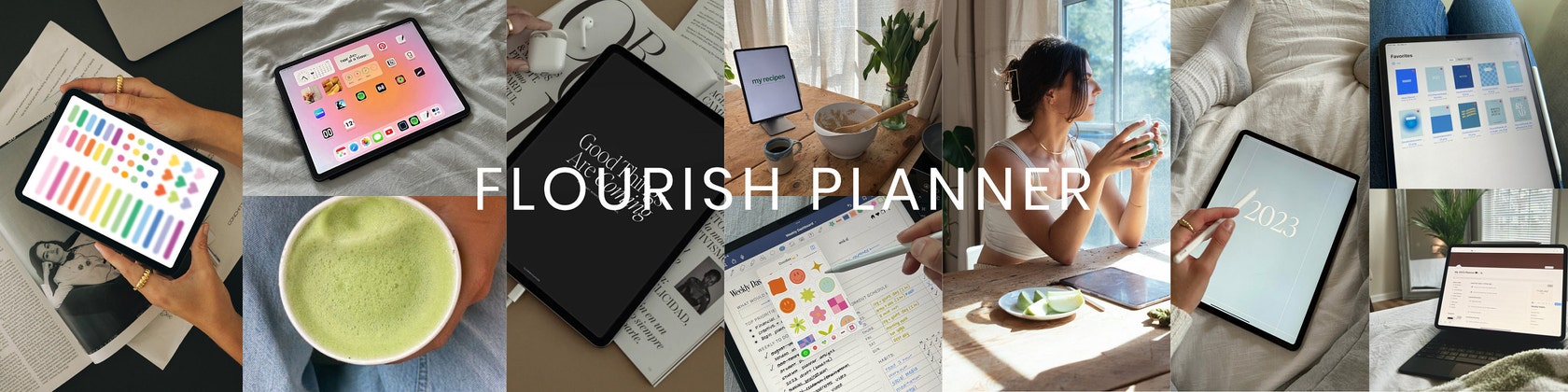 FLOURISH Weekly Productivity Planner