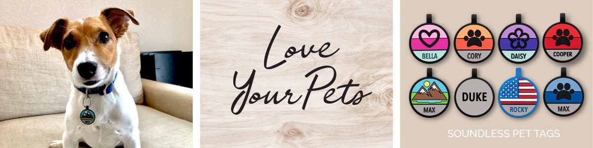 Love your pets dog tags hotsell