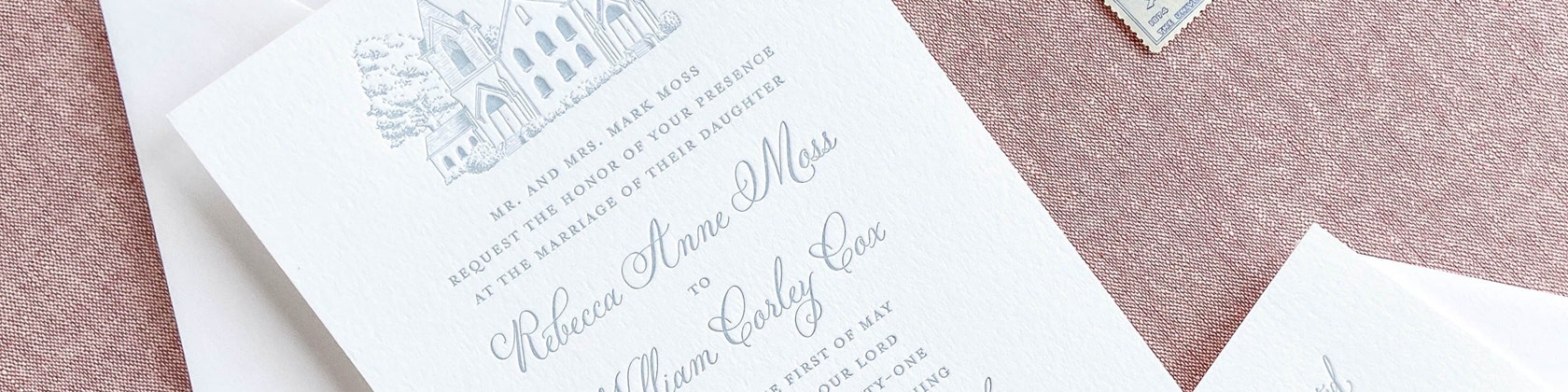 Envelope Printing - Abundant Wedding Invitations