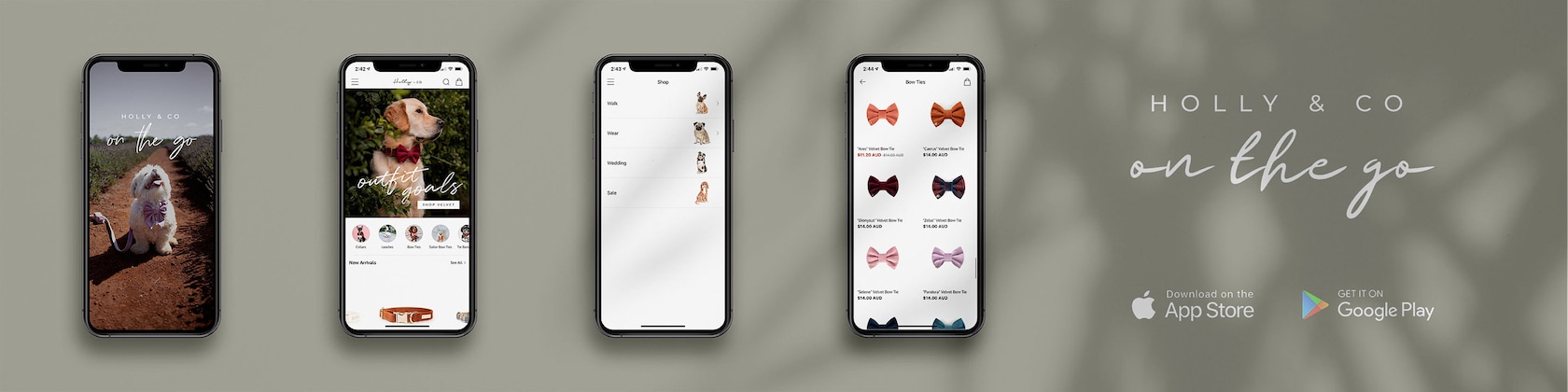 holly and co dog collars