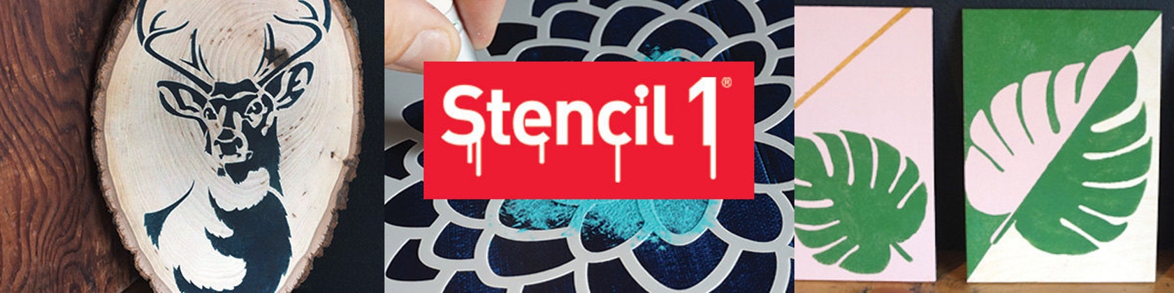 Space Theme 4-Pack Stencil Set (4 PC -8.5″x11″ each)